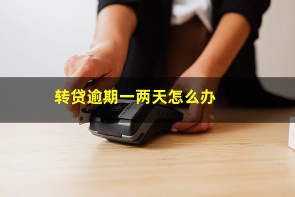 转贷逾期一两天怎么办