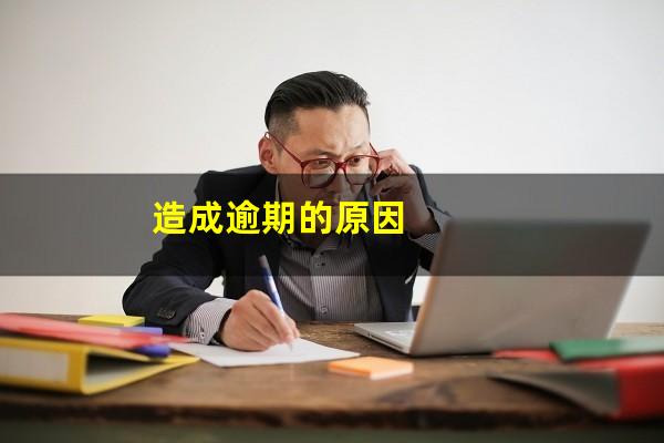 造成逾期的原因