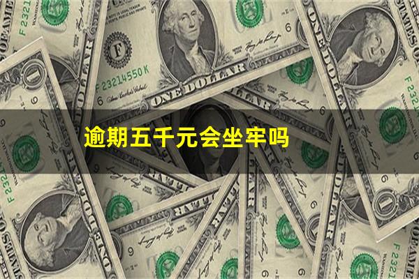 逾期五千元会坐牢吗