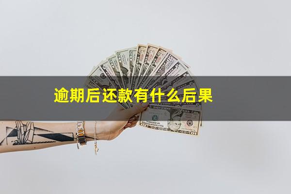 逾期后还款有什么后果