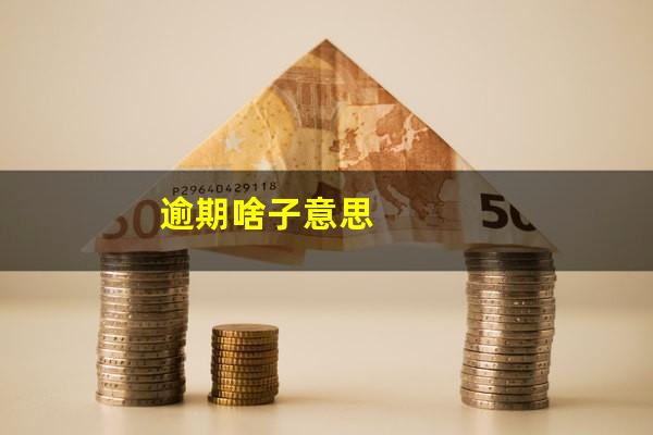 逾期啥子意思