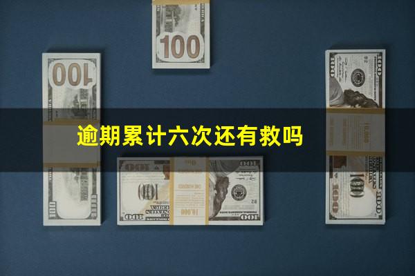 逾期累计六次还有救吗