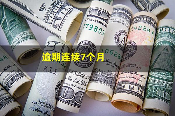 逾期连续7个月