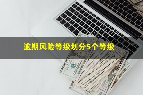 逾期风险等级划分5个等级