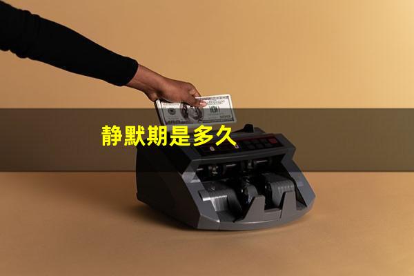 静默期是多久