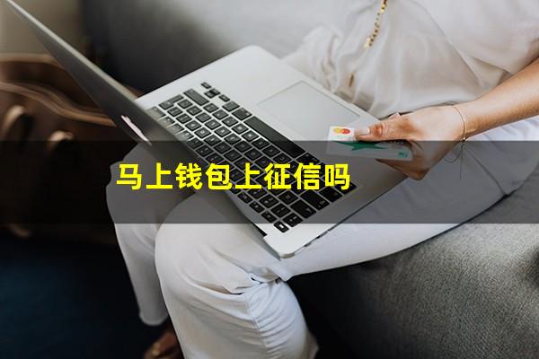 马上钱包上征信吗
